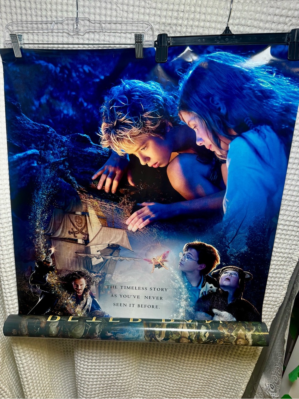 Original 2003 Peter Pan Movie Poster 27x40 One Sheet Jeremy Sumpter Theater